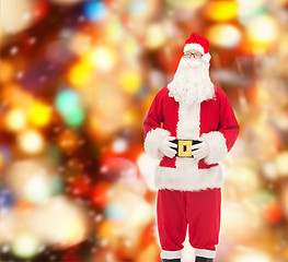 Image showing man in costume of santa claus