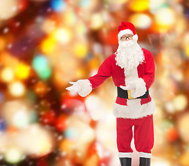 Image showing man in costume of santa claus