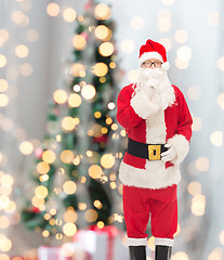 Image showing man in costume of santa claus