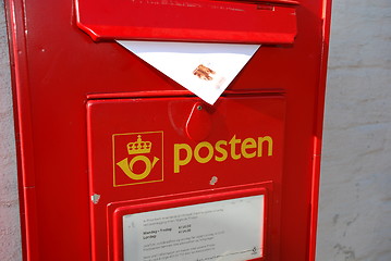 Image showing Norwegian postbox