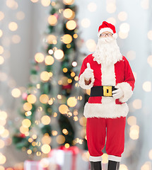 Image showing man in costume of santa claus