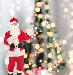 Image showing man in costume of santa claus