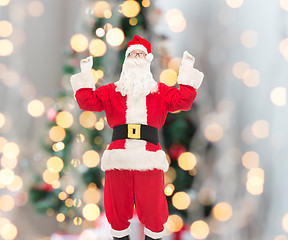 Image showing man in costume of santa claus