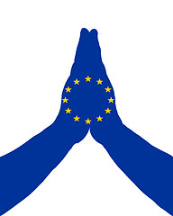 Image showing European pray