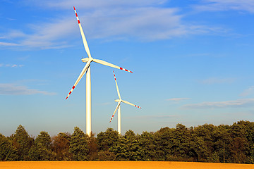 Image showing Windmills 