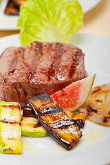 Image showing grilled beef filet mignon