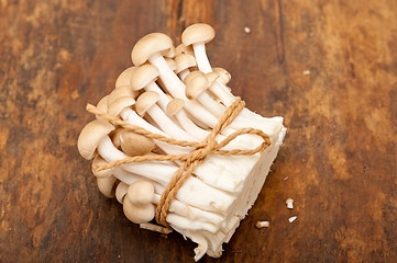 Image showing fresh wild mushrooms