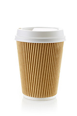 Image showing Paper take away coffee cup