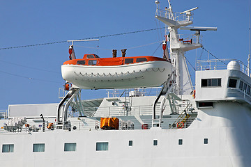 Image showing Emergecy boat