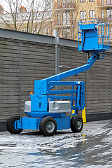 Image showing Articulating boom lift