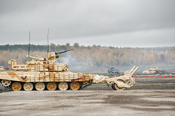 Image showing Armored deminer BMR-3M (Russia)