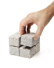 Image showing Stone Cube