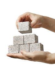 Image showing Granite Pyramid