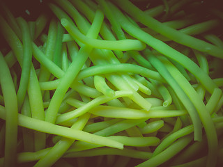Image showing Retro look Green bean
