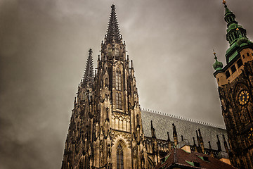 Image showing St. Vitus Cathedral in Prague