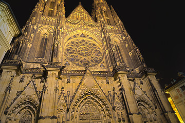 Image showing St. Vitus Cathedral in Prague