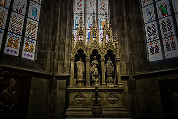 Image showing Decal of St. Vitus Cathedral in Prague