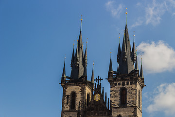 Image showing The Church of Mother of God in front of Týn