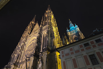 Image showing St. Vitus Cathedral in Prague