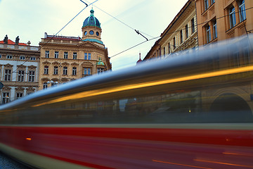 Image showing Architecture and transports of Prague