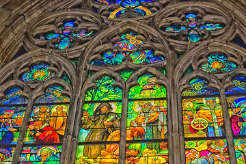 Image showing Decal of St. Vitus Cathedral in Prague