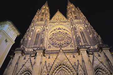 Image showing St. Vitus Cathedral in Prague