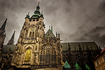 Image showing St. Vitus Cathedral in Prague