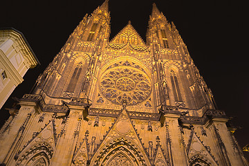 Image showing St. Vitus Cathedral in Prague