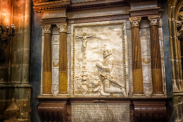 Image showing Saint Vitus Cathedral altar