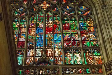 Image showing Decal of St. Vitus Cathedral in Prague