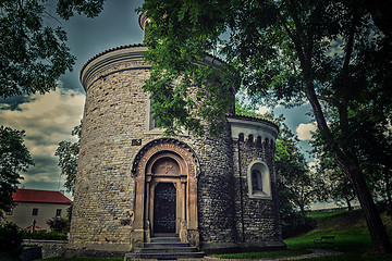 Image showing the Rotunda of St Martin in Vysehrad