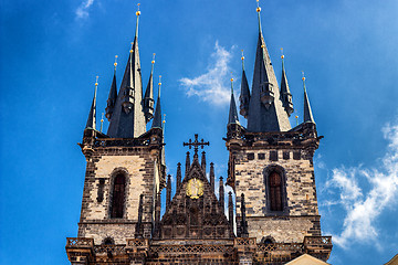 Image showing The Church of Mother of God in front of Týn