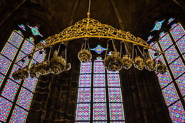 Image showing Decal of St. Vitus Cathedral in Prague