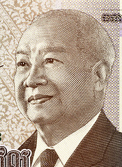 Image showing Norodom Sihanouk