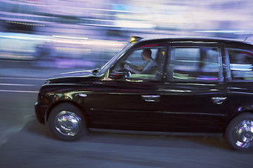 Image showing London Taxi Cab