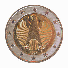 Image showing German Euro coin