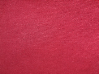 Image showing Red fabric background