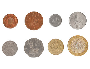 Image showing Pound coin series
