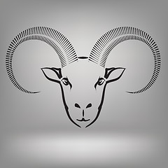 Image showing  symbol of goat