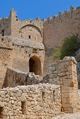 Image showing Gate of the ancient fortress.