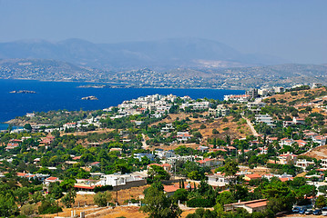 Image showing Greek resort.