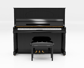 Image showing Upright piano