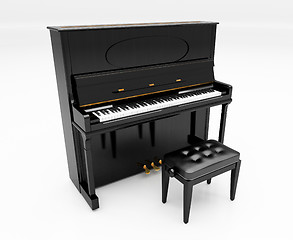 Image showing Upright piano