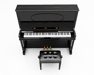 Image showing Upright piano