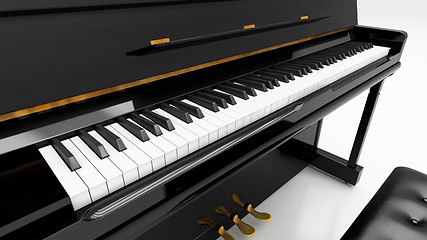 Image showing Upright piano