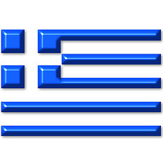 Image showing 3D Flag of Greece