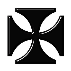 Image showing 3D German Cross