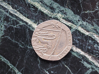 Image showing Pound coin