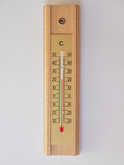 Image showing Thermometer for air temperature measurement