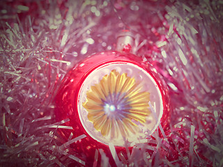 Image showing Retro look Christmas decoration